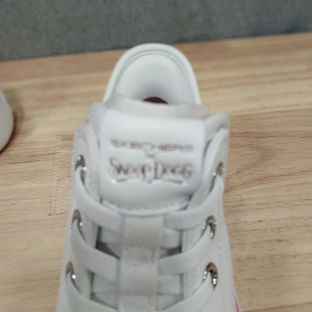 Skechers Sneakers Snoop Dogg One Boss Life Slip-Ins 6 White Pink Women - Picture 7 of 16